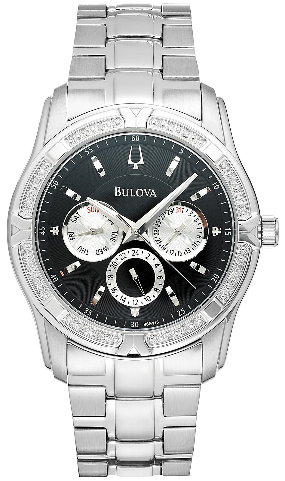 Bulova Men's Diamond Watch 42mm 