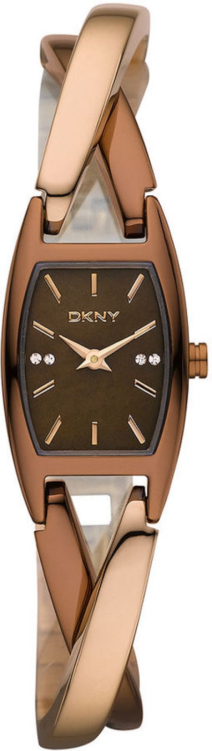 DKNY Crossover Two-Tone Womens watch 18mm