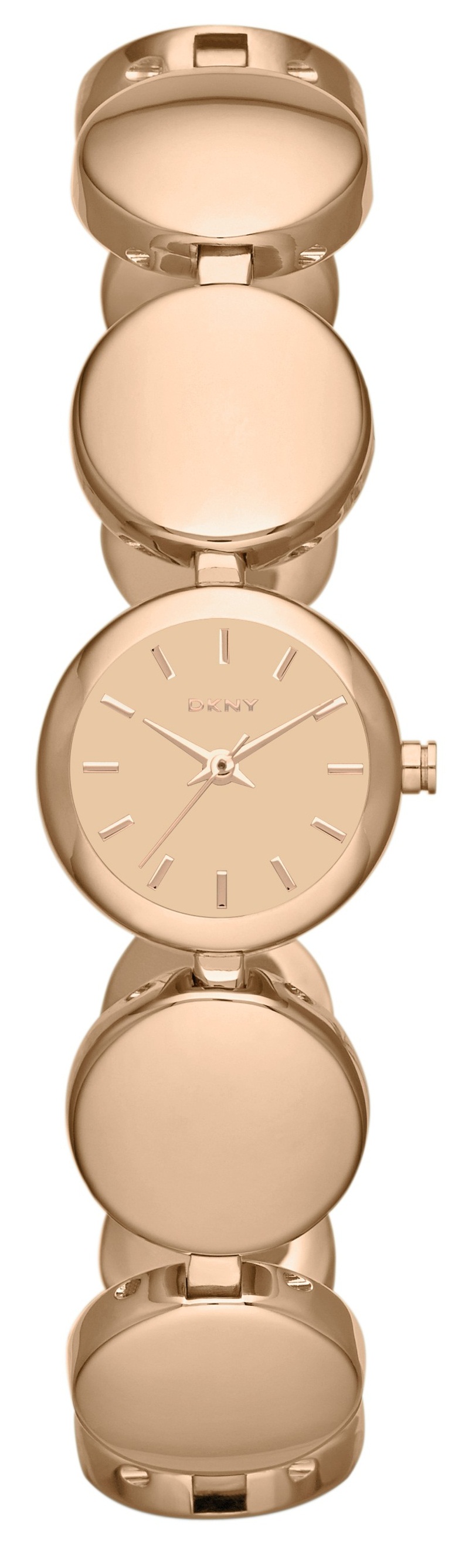 DKNY Ladies Roundabout Rose Watch 20mm