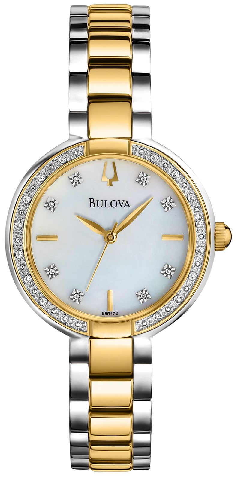 Bulova Women's 24 Diamonds Watch 29mm 