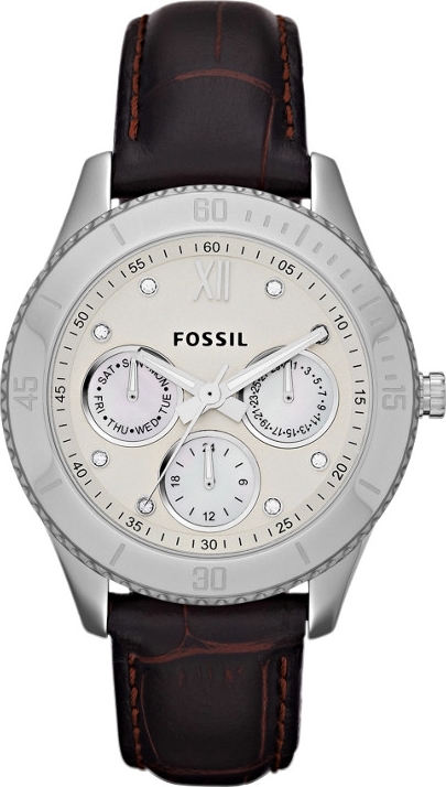 Fossil White Dial  Watch 37mm