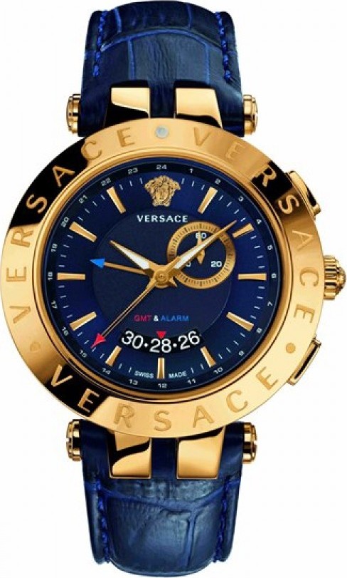 Versace 29G70D282 S282 V-Race Get Alarm Blue Watch 46mm