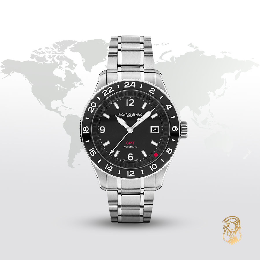 MSP: 101679 Montblanc 1858 GMT Automatic Date Watch 42mm 92,130,000