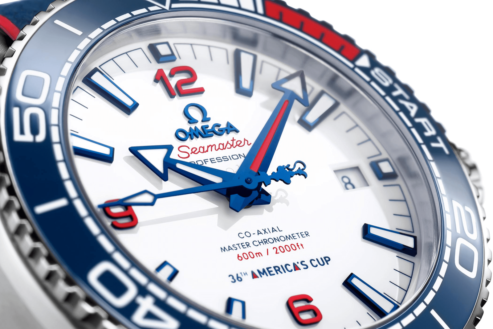 mặt số đồng hồ OMEGA Seamaster Planet Ocean Phiên Bản Limited America's Cup 36th