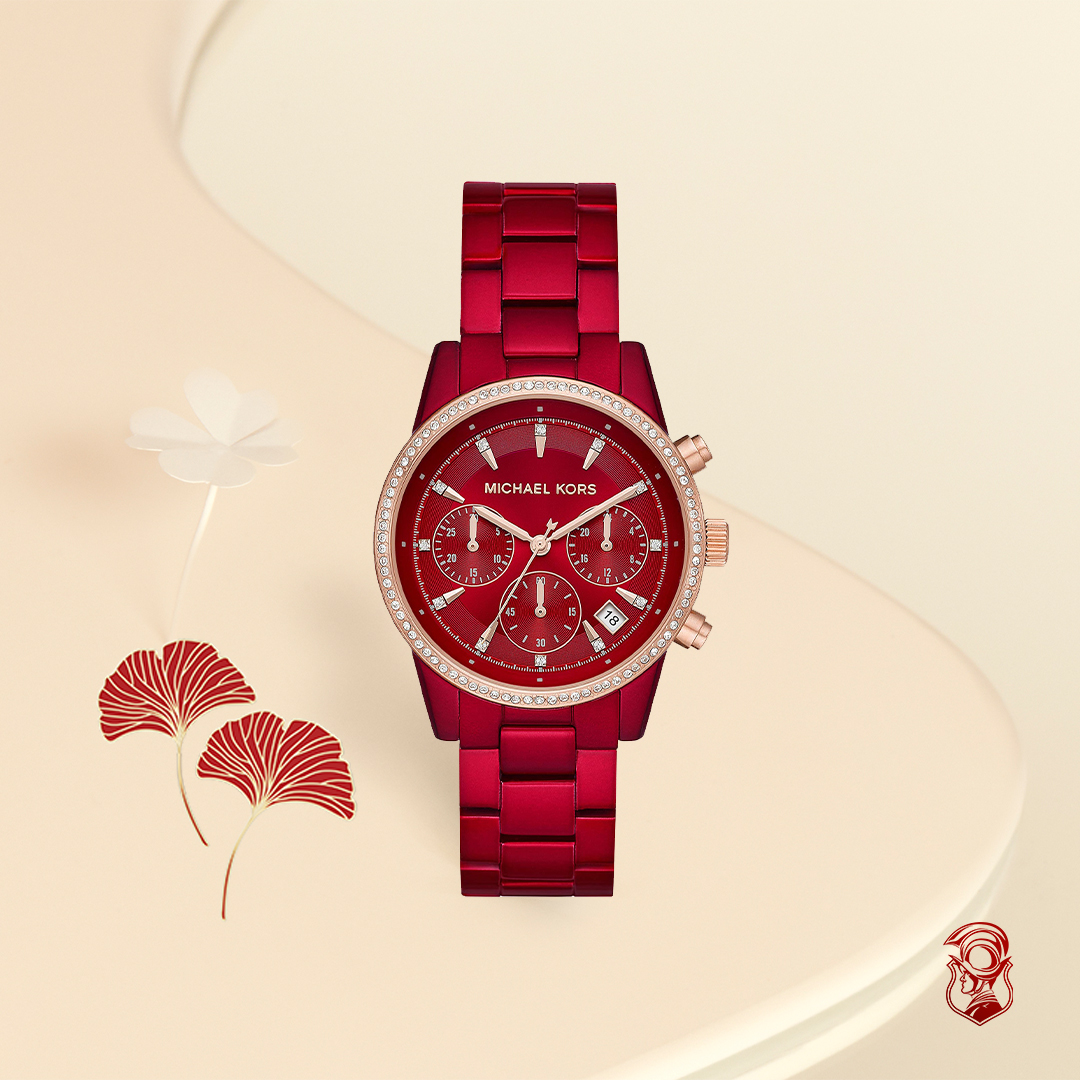 MSP: 85560 Michael Kors Ritz Red Watch 37mm 10,190,000
