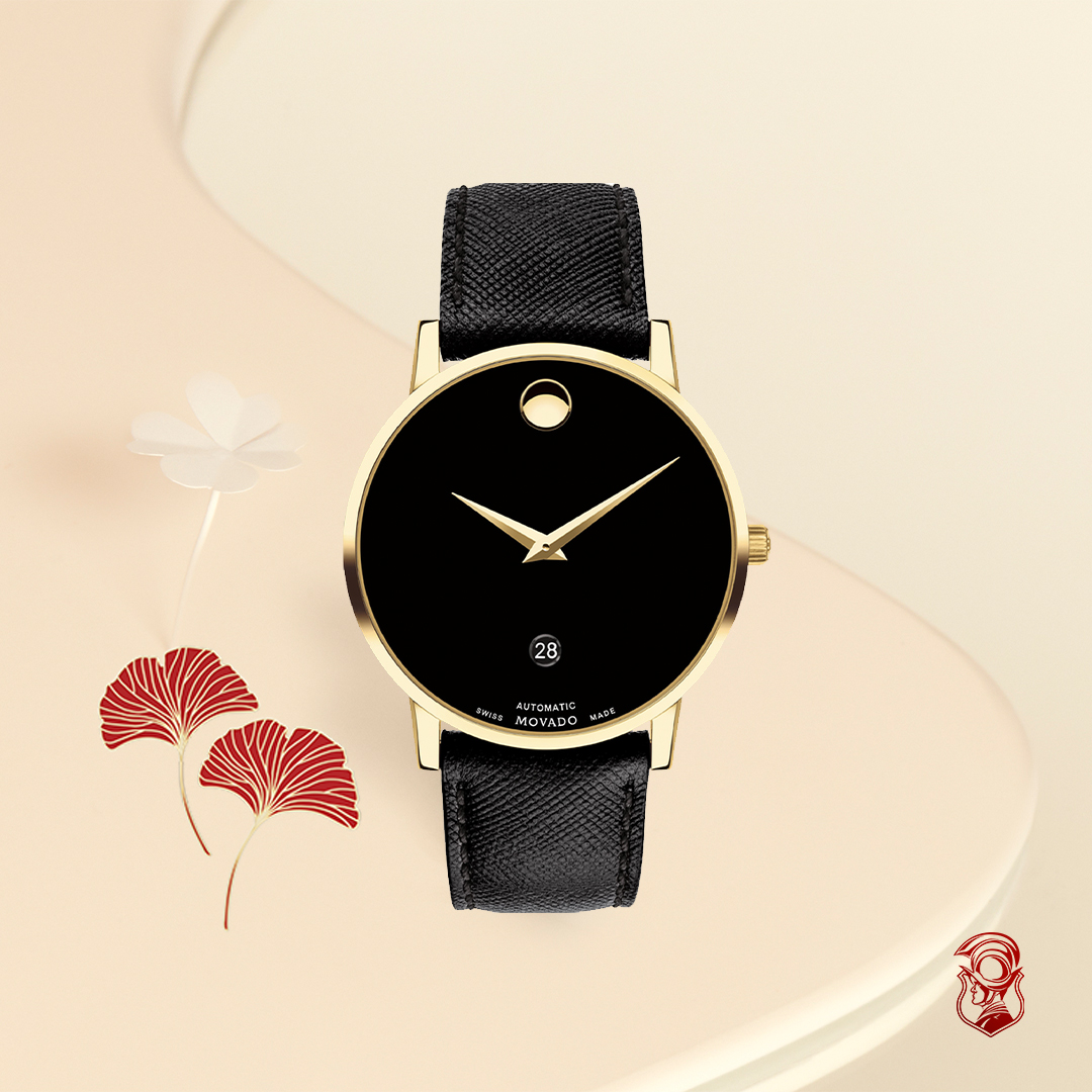 MSP: 96566 Movado Museum Classic Automatic Watch 40mm 27,030,000