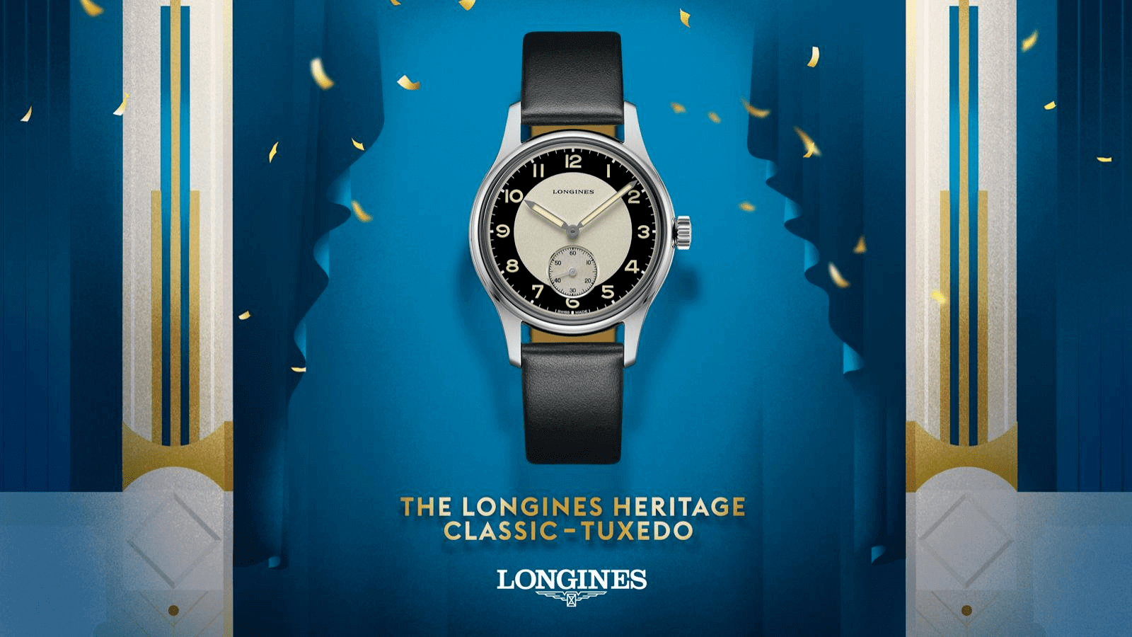 đồng hồ longines heritage classic 3 kim 
