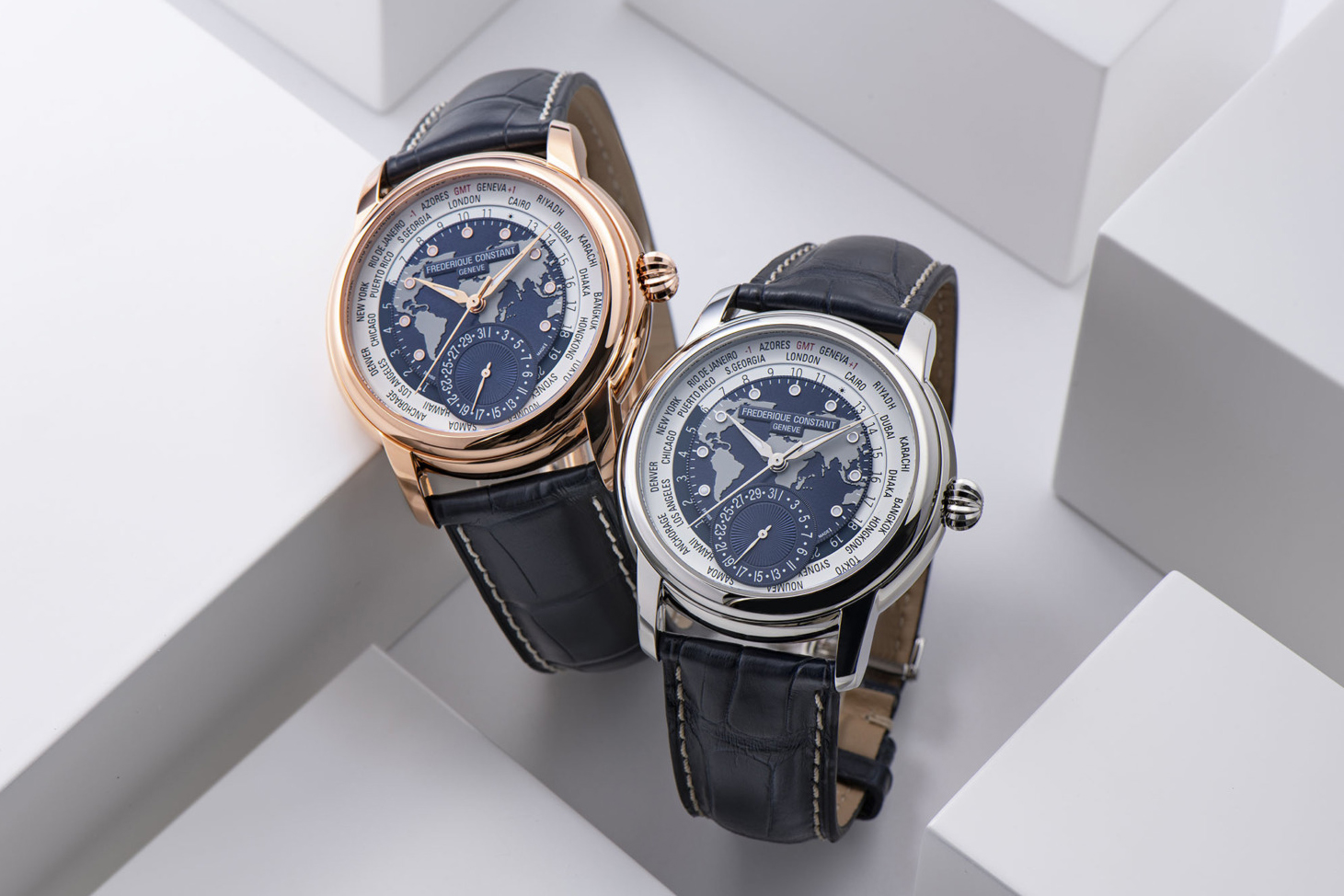 đồng hồ frederique constant classics worldtimer limited edition 2022