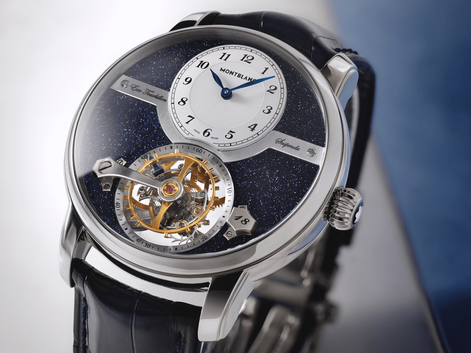 đồng hồ montblanc Star Legacy Suspended Exo Tourbillon watches and wonders 2021