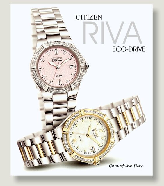 banner đồng hồ nữ Citizen Riva