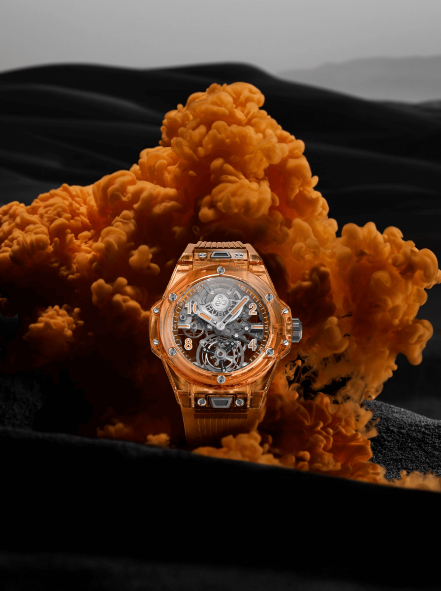 đồng hồ Hublot Big Bang Tourbillon Automatic Orange Sapphire