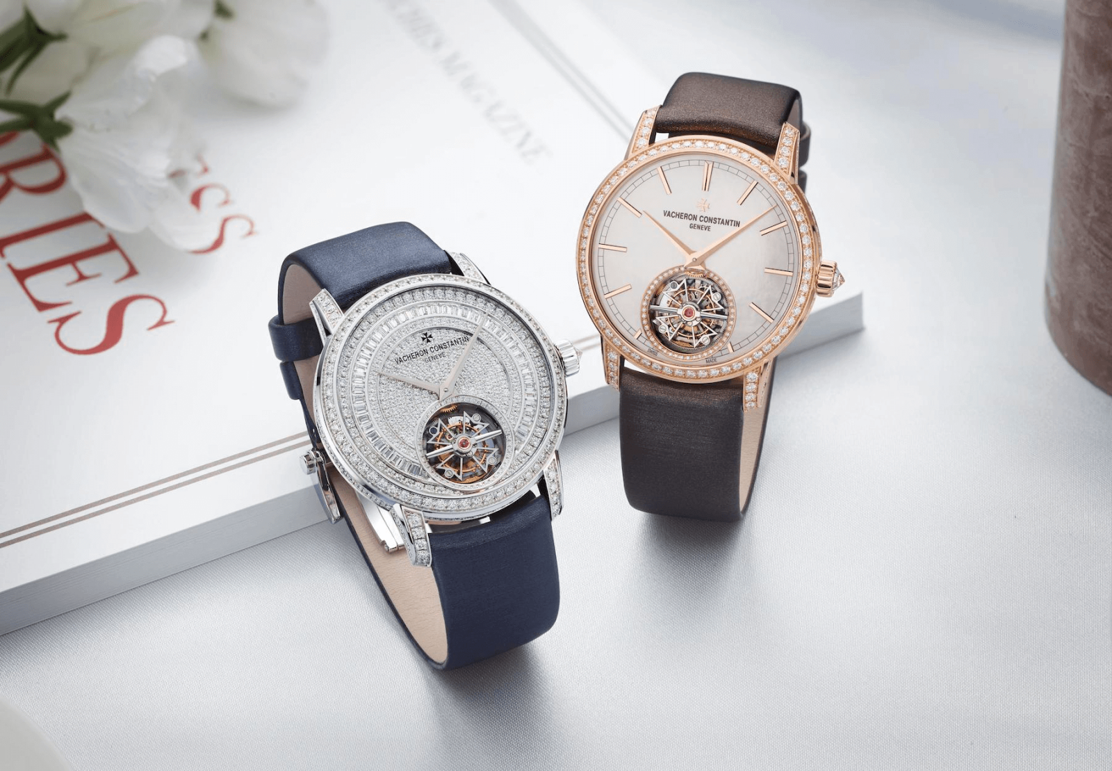 đồng hồ nữ tourbillon sang trọng vacheron constantin traditionnelle 2020