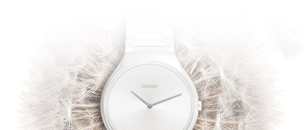 banner đồng hồ Rado True