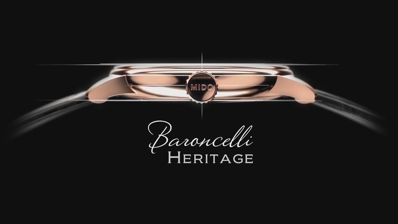Banner đồng hồ Mido Baroncelli Heritage
