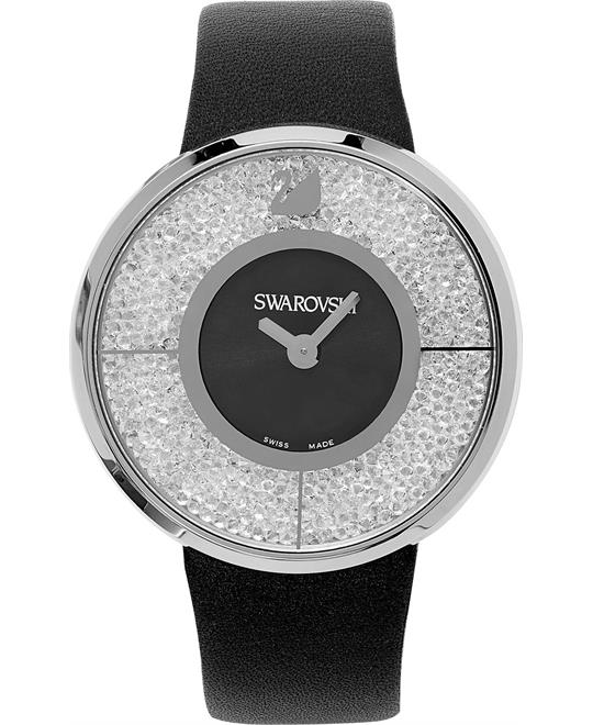 Swarovski Women''s Swiss Calfskin Leather 40mm