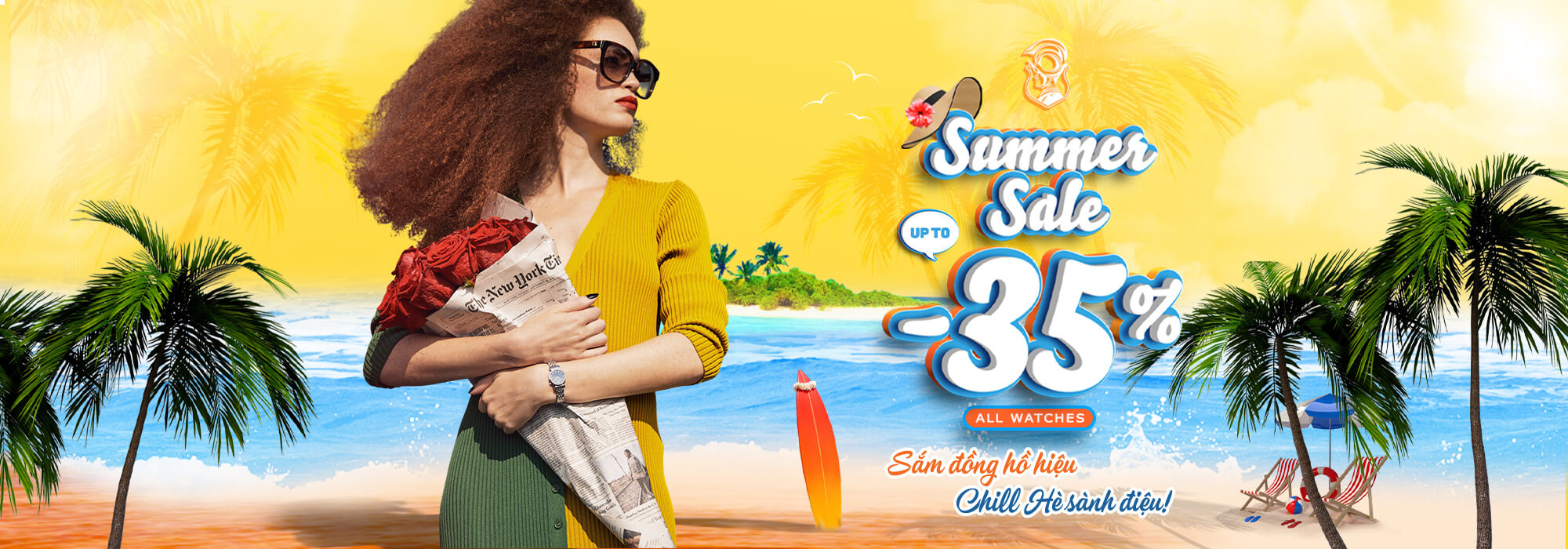 SUMMER 2023 - SALE UP TO 35% OFF ALL WATCHES