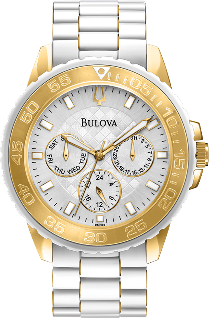  Bulova Classic Rubber Watch 40mm