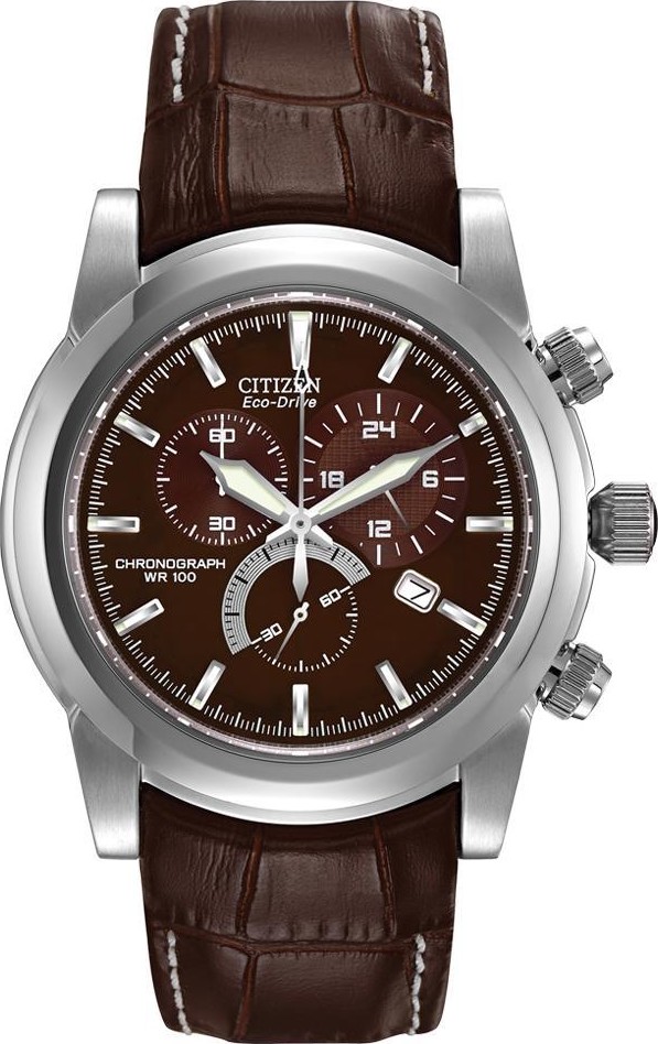 CITIZEN AT0550-11X CHANDLER Eco-Drive Chronograph Watch 42mm