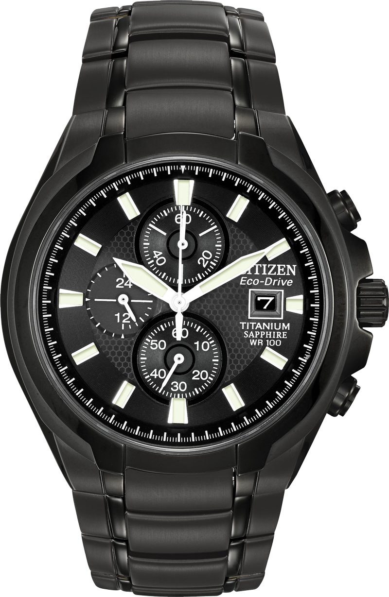 Citizen CA0265-59E Paradigm Men's Eco-Drive Titanium Watch, 43mm