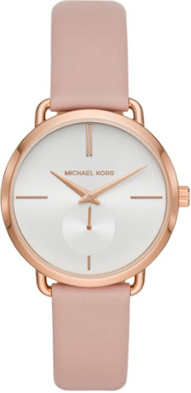 Mua Michael Kors Colette Rose GoldTone and Leather Watch MK2817  Thiên  Đường Hàng Hiệu