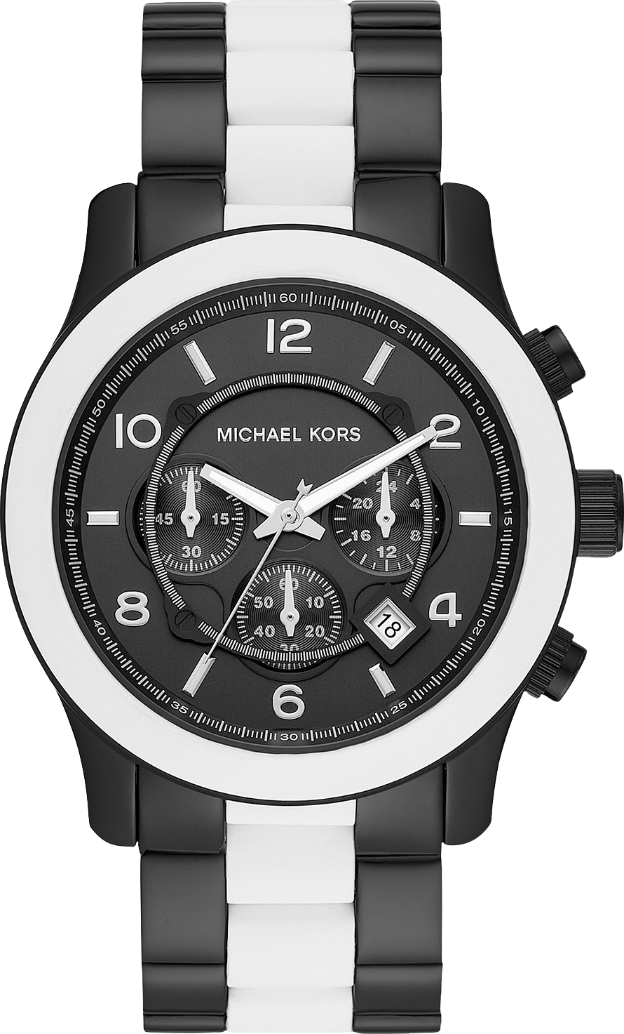 Michael Kors MK8757 Runway White Watch 45mm