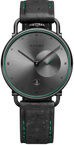 Baume & Mercier Grey Dial Cork Watch 41mm