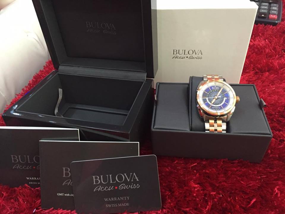 Bulova AccuSwiss Tellaro Automatic Watch 43mm 