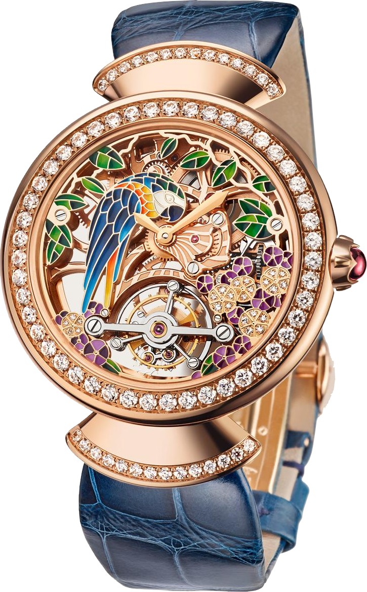 Bvlgari Tourbillon часы женские