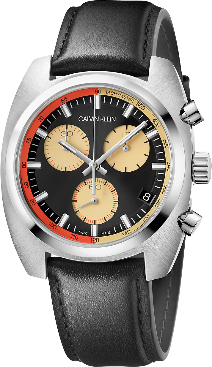 Calvin Klein K8W371C1 Achieve Chronograph Watch 43mm
