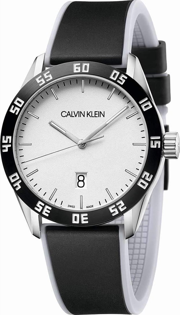 Calvin Klein K9R31CD6 Compete Silicone Watch 42mm