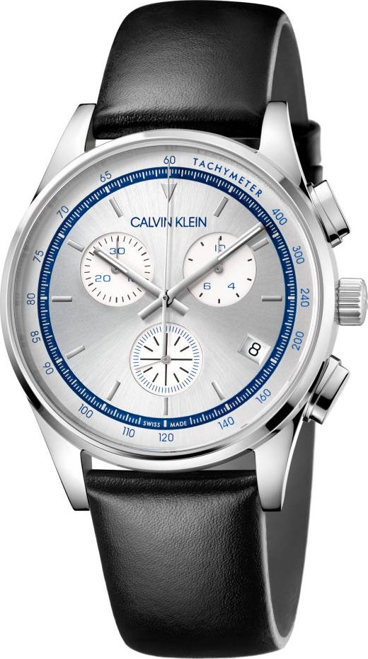 Calvin Klein KAM271C6 Completion Chronograph Watch 43MM