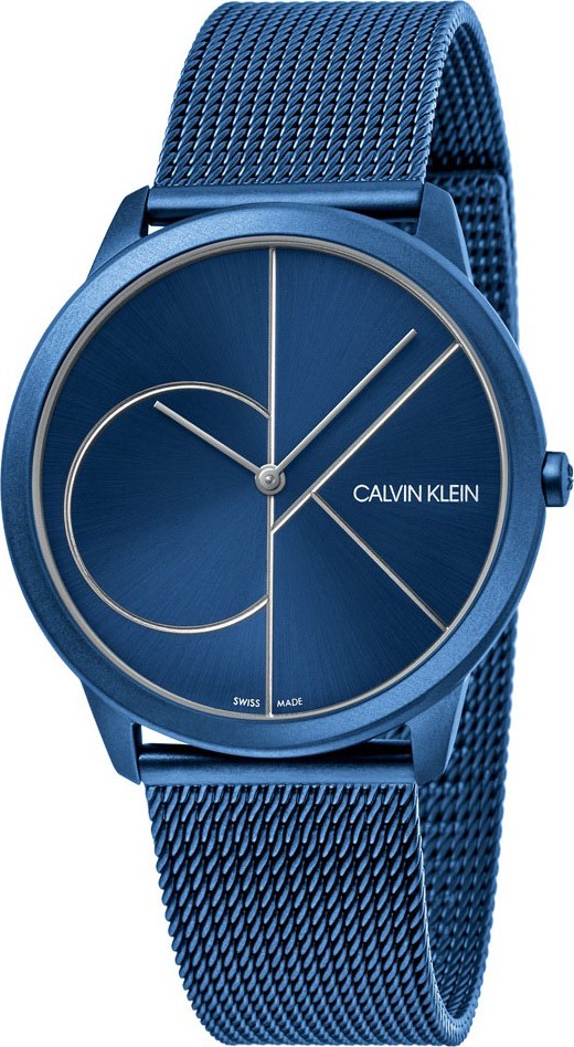 Descubrir 64+ imagen calvin klein blue watch