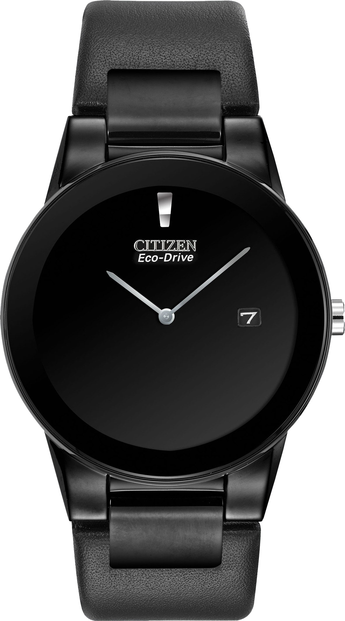 Citizen AU1065-07E Axiom Eco-Drive Leather Watch 40mm