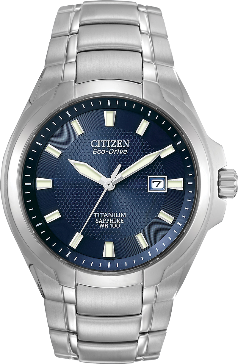 Citizen BM7170-53L Paradigm Blue Titanium Watch 43mm