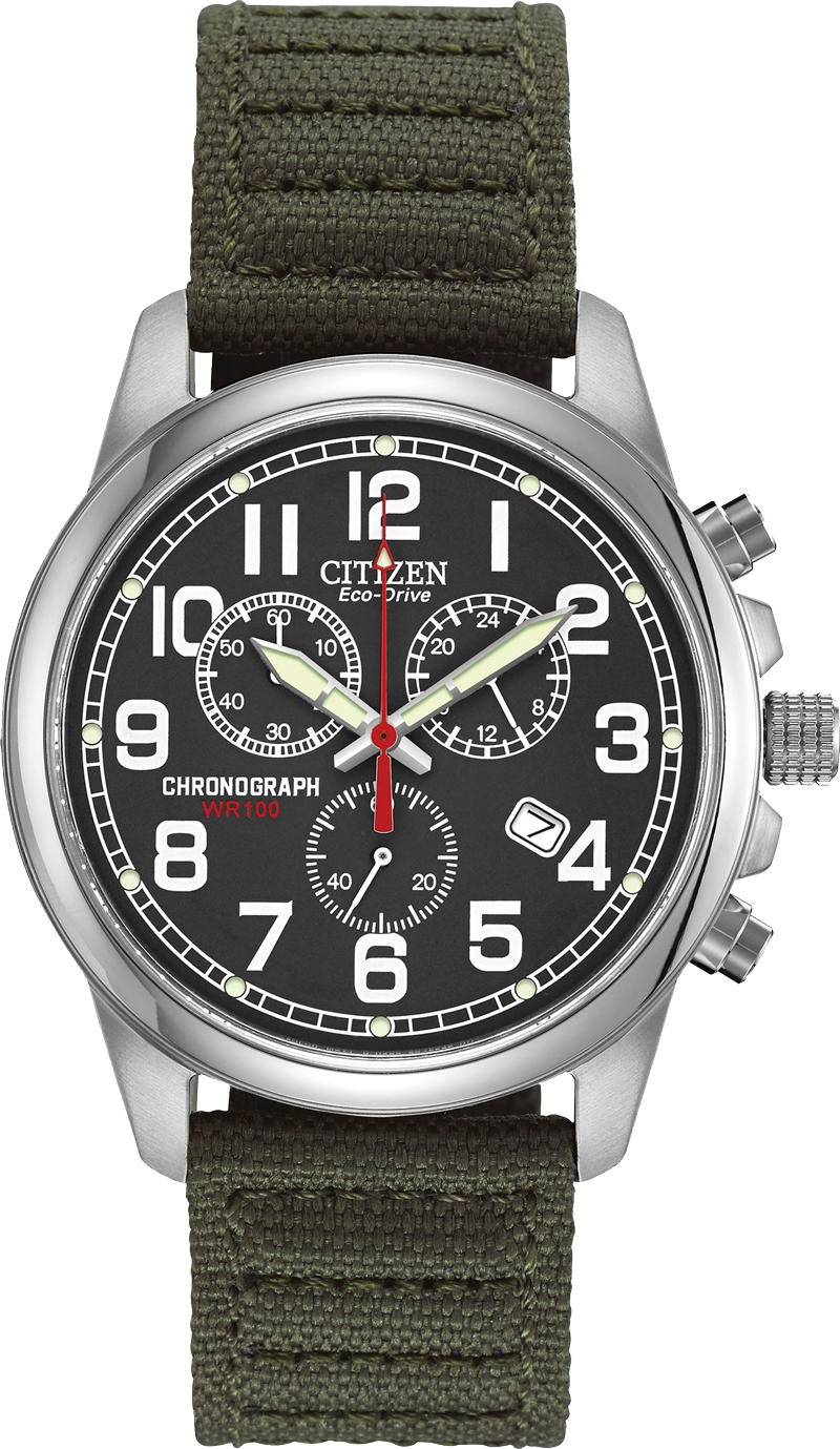 Citizen AT0200-05E Military Eco-Drive Watch 40mm