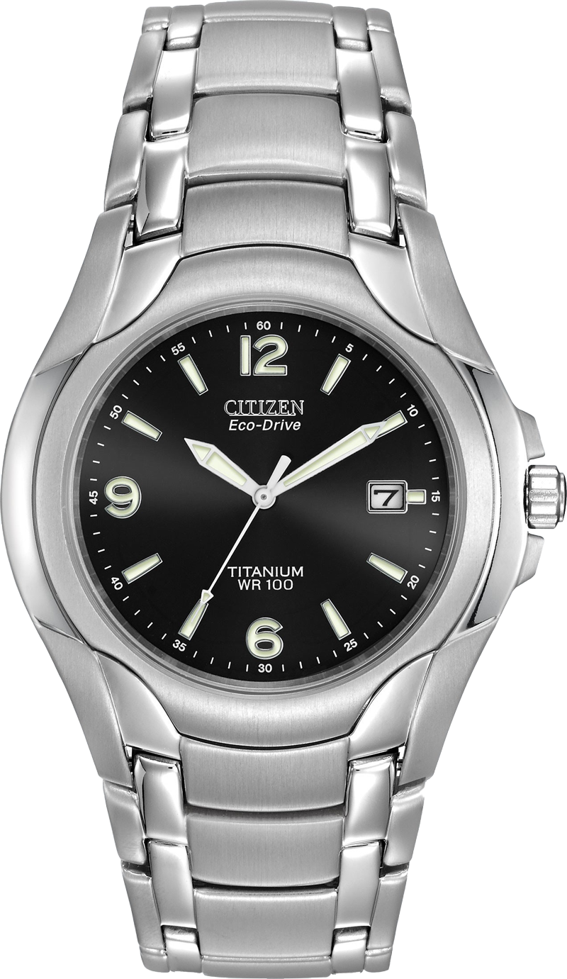 CITIZEN BM6060-57F Eco Drive Titanium Bracelet Men's Watch 40mm