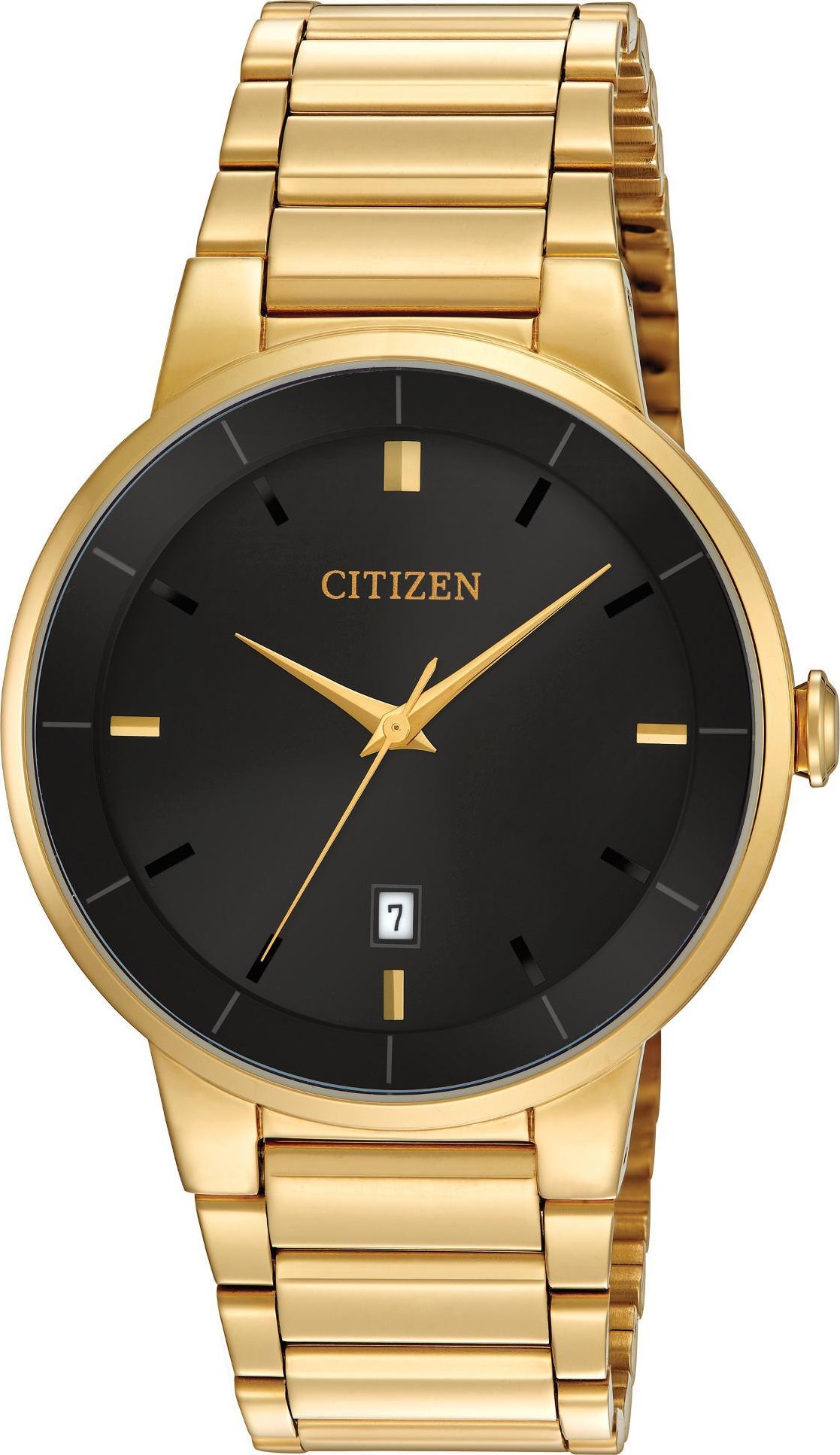 Citizen BI5012-53E Gold Stainless Quartz Watch 40mm
