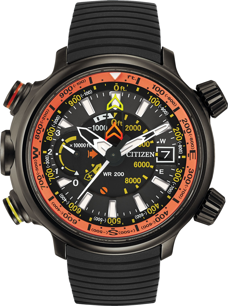 Citizen BN5035-02F Promaster Altichron Titanium Eco-Drive Watch 47mm