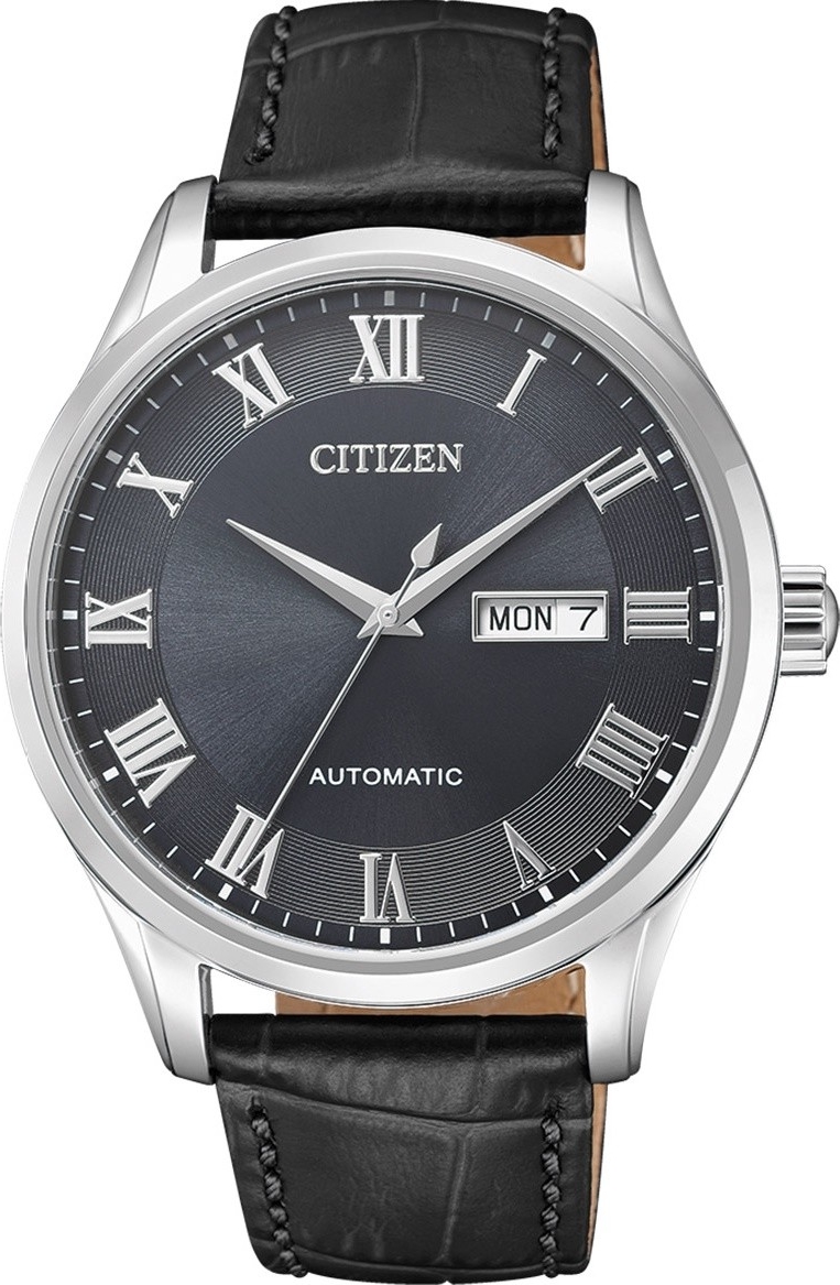 Citizen NH8360-12H Men's Black Automatic Dress Watch 41mm
