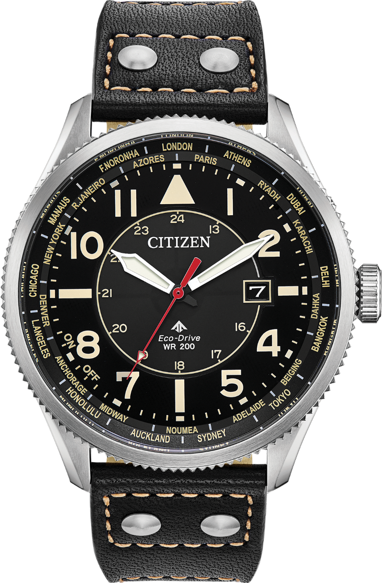 Citizen BX1010-02E Promaster Nighthawk World Time Watch 44mm