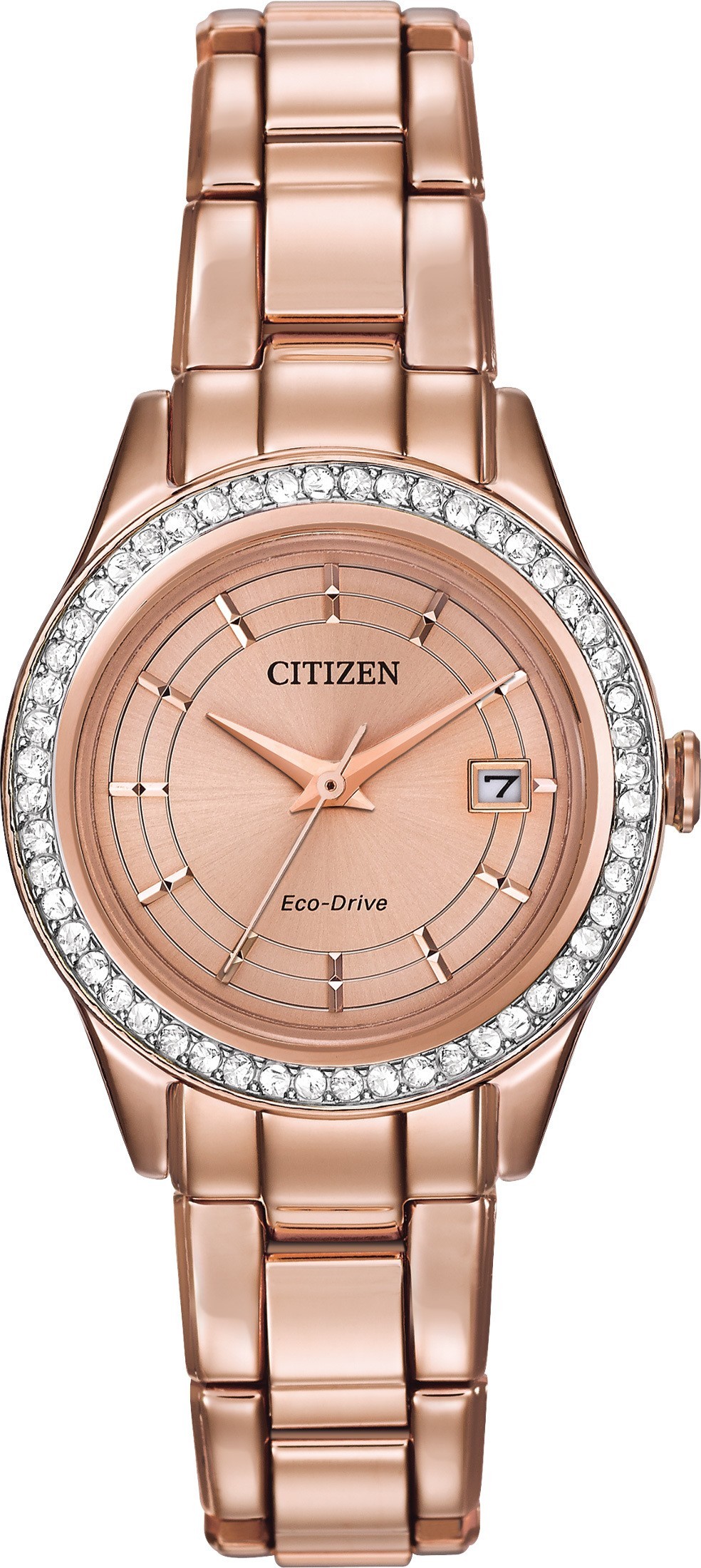 Citizen FE1123-51Q Silhouette Women's Rose Gold Watch 28mm