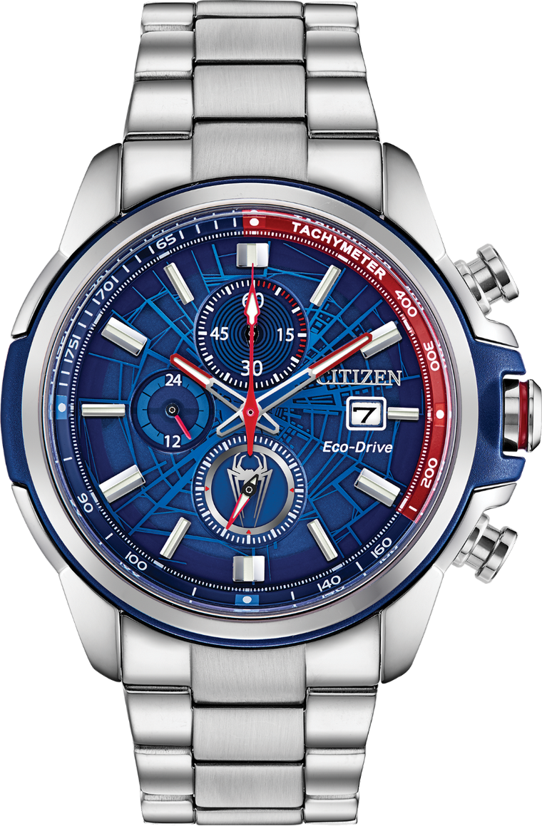 Citizen CA0429-53W Spider-Man Marvel Chronograph Watch 44mm