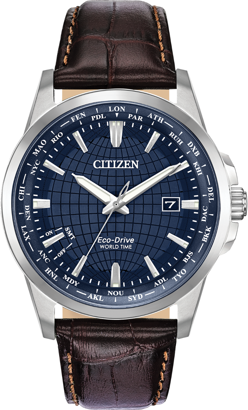 Citizen BX1000-06L World Time Blue Men's Watch 41mm