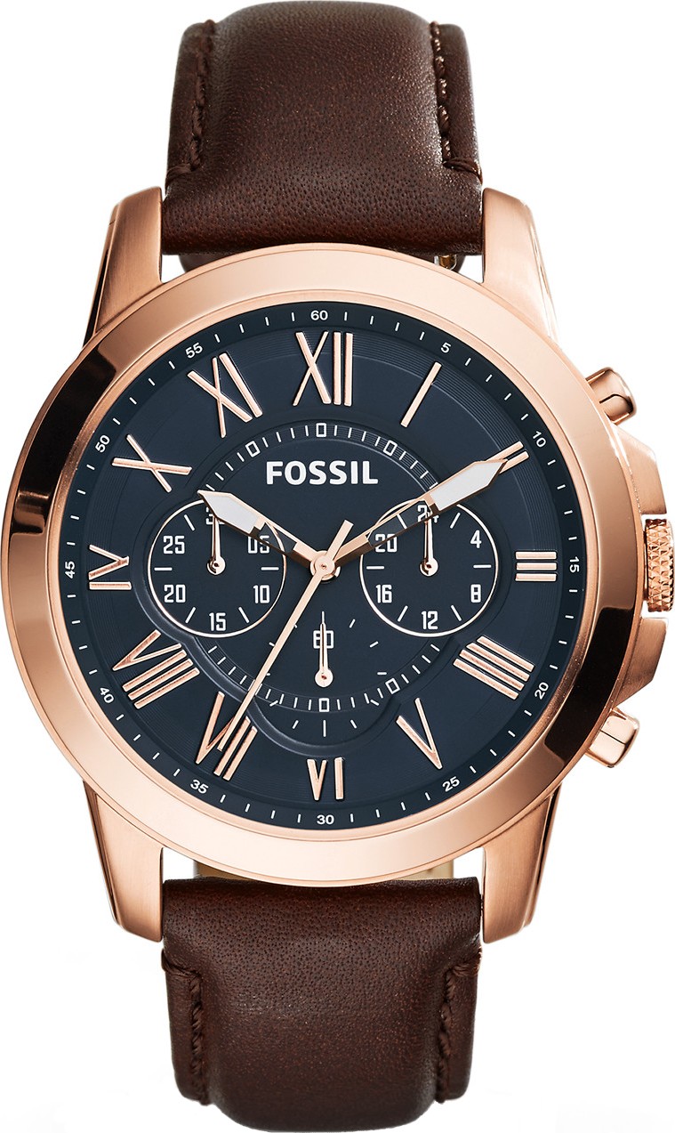 Fossil FS5068 Grant Brown Watch 44mm