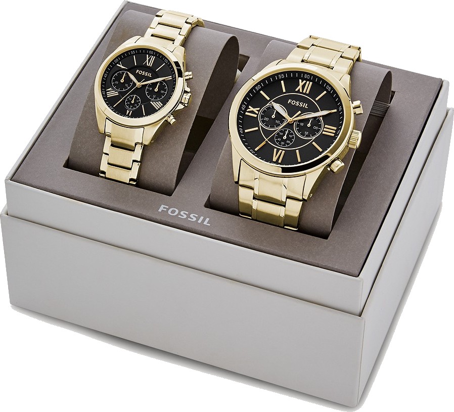 Top 77+ imagen his and hers watches fossil