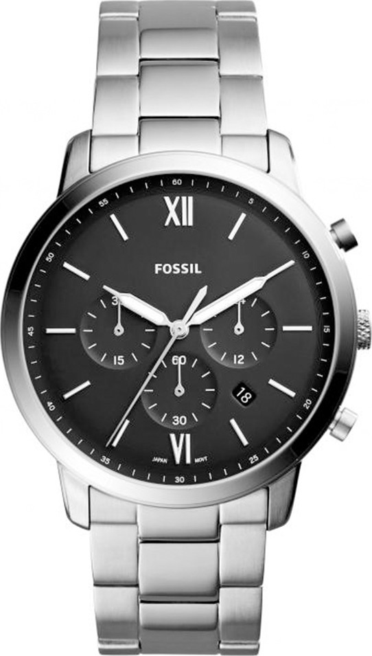 Fossil FS5384 Neutra Chronograph Stainless Steel Watch 44MM
