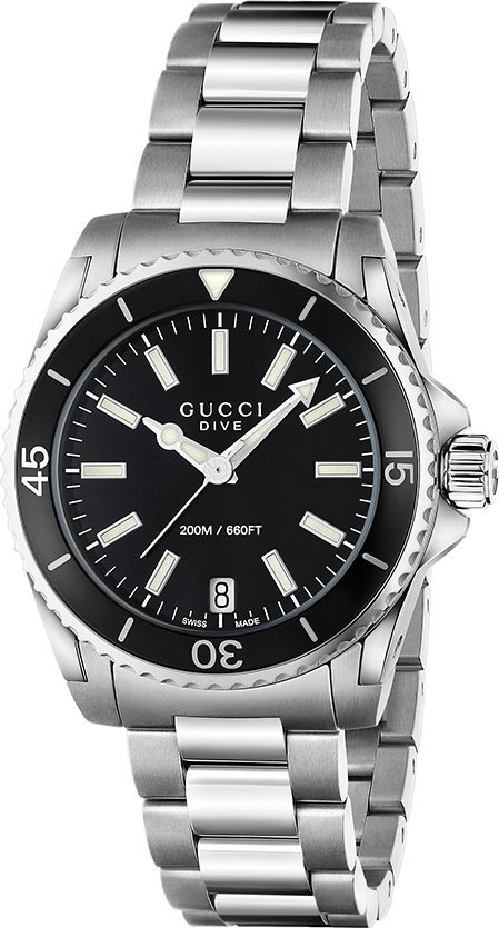 GUCCI YA136403 Dive Black Watch 32mm
