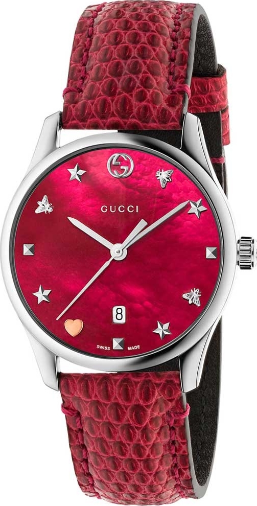 Gucci YA126584 G-Timeless Ladies Watch 29mm