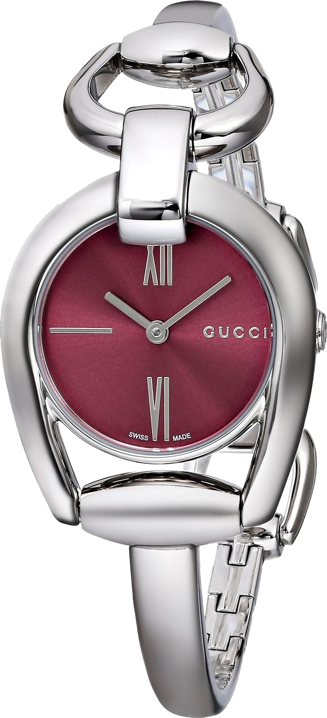 Gucci YA139502 Horsebit Collection Red Watch 28mm
