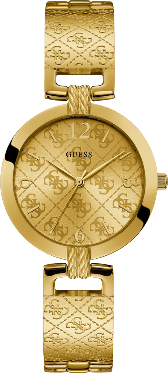 Guess Gold-Tone Analog Watch 35mm